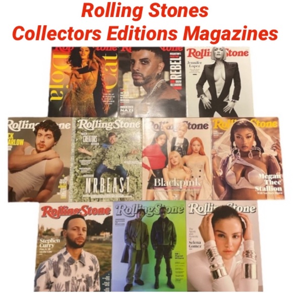 the Rolling Stones Accents Rolling Stones Magazines Rare 222 Issues